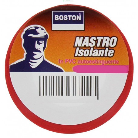 10PZ NASTRO ISOLANTE ROSSO MM.15 (MT.10)