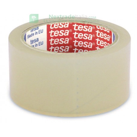 36PZ NASTRO IMBALLO "TESA" TRASPARENTE (ML.66)