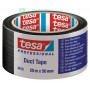 6PZ NASTRO AMERICANO TESA BASIC NERO MM 50X25MT