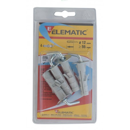 8PZ ELEMATIC BLISTER TASSELLI ENP/GC12 (PZ.4)