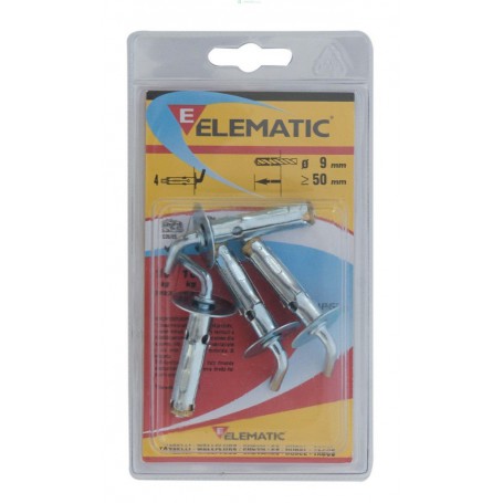 8PZ ELEMATIC BLISTER TASSELLI T61/V9 (PZ.4)