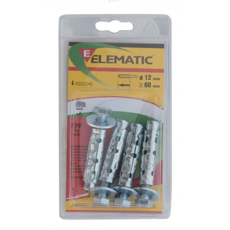 8PZ ELEMATIC BLISTER TASSELLI LE/G8 (PZ.2)