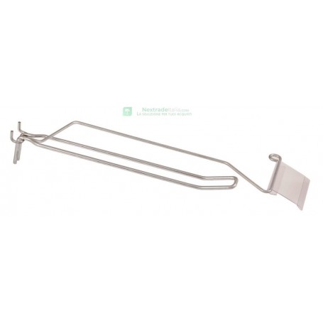 20PZ GANCIO DOPPIO X PANNELLO FORATO CM.30 FIG.21