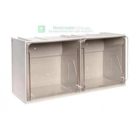 MADIA 2 CASSETTI 'CRISTAL BOX' MM 600X240X300H