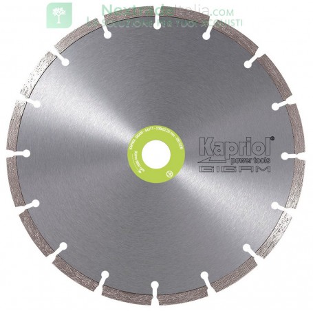 KAPRIOL DISCO DIAMANTATO A SETTORI MM 230 GRANITO MARMO ECC
