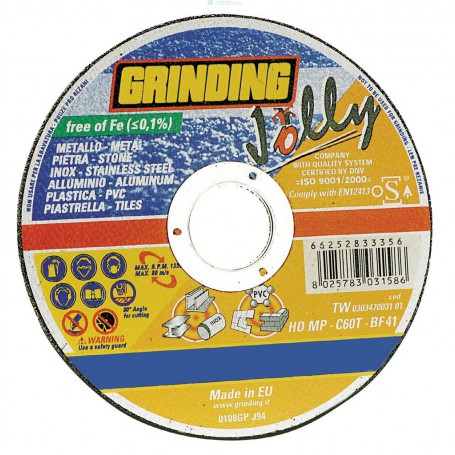 50PZ GRINDING MINIDISCO JOLLY UNIVERSALE D.115X1,6