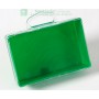 40PZ SCATOLA PLASTICA 105X70 VERDE