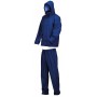 COMPLETO IMPERMEABILE LLUVIA TG XXXL BLU GIACCA + PANTALONI