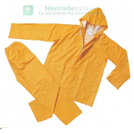 COMPLETO ANTISTRAPPO GIALLO TAGLIA XXL