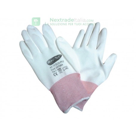 12PAIA GUANTI NYLON POLIURETANO 13 ECO TG. 8