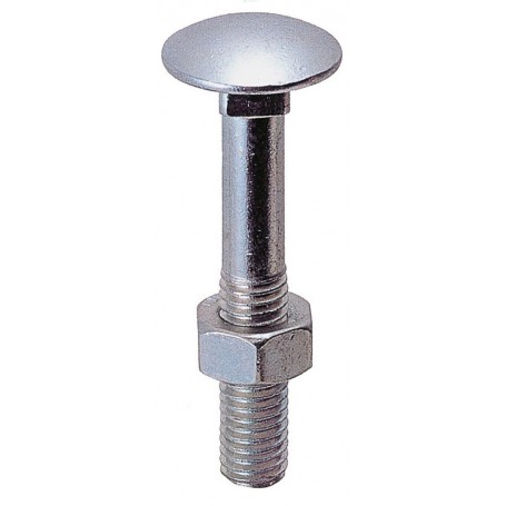 25PZ BULLONI ZINCATI A LEGNO TTQST UNI-5732 12X200