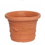 VASO PLASTICA FESTONATO DIAMETRO CM.35X26H PRESTIGE