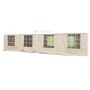 SET TELI LATERALI PER GAZEBO MOD.BIG ROYAL YF5005S 140G/MQ COLORE BIANCO