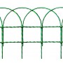 2PZ RETE PER RECINZIONE IN ACCIAIO ZINCATO E PLASTIFICATO ORNAMENTALE VERDE ALTEZZA 65 CM 25 MT