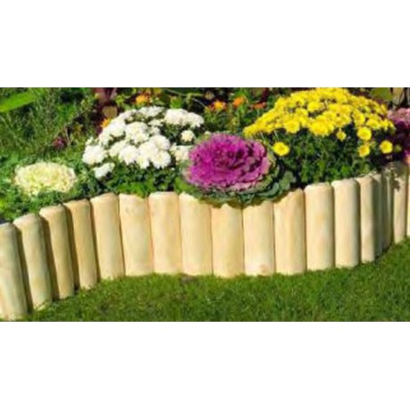 Bordatura Per Aiuole HENGMEI | 11.2m, 40 Pezzi | Effetto Legno