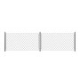 2PZ Rete per recinzione ZINCATA | Altezza H 125 cm | Maglia sciolta 50x50 mm | Filo Ø 1,7 mm | Lughezza Rotolo da 25 mt per reci