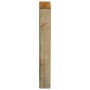 PALI RETTANGOLARI IN LEGNO TRATTATI IMPREGNATI PER RECINTO STACCIONATA CM 7X7 CM 200H
