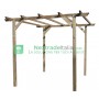 PERGOLA IMPREGNATA CM 300X300X220H