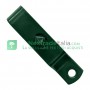 50PZ TENDIFILO PLASTIFICATO Per rete per recinzione MM 30X25X115 VERDE