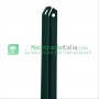 10PZ SAETTA A "L" ALTEZZA 120 CM VERDE PLASTIFICATA Per sostegno paletti per recinzione