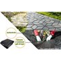 Telo Pacciamatura Nero mt 1,65 x 100 mq 165 Anti Erbacce per Orto, Giardino, Stabilizzazione UV