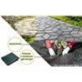 Telo Pacciamatura Verde mt 0,5 x 100 mq 50 Anti Erbacce per Orto, Giardino, Stabilizzazione UV