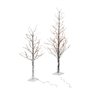 ALBERO TRONCO E RAMI INNEVATI CON LUCI LED h. 120 cm - 114 luci led