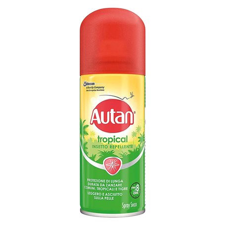 6PZ REPELLENTE 'AUTAN TROPICAL SPRAY SECCO' ml 50