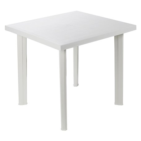 TAVOLO IN POLIPROPILENE 'FIOCCO' bianco