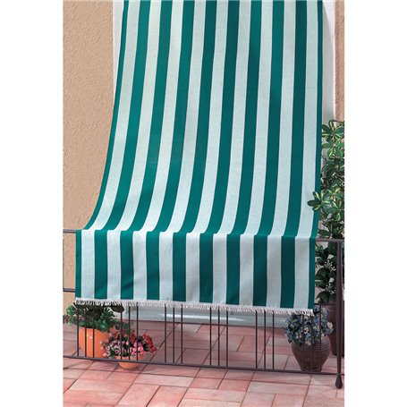 TENDA DA SOLE PER SORMONTO cm.140 x H.300 - bianco/giallo