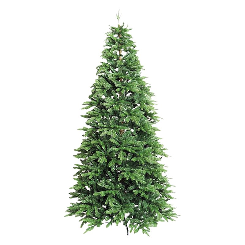 ANRO Tovaglia Cerata Natalizia Con Albero Di Natale – 140x140 Cm, Rotonda, In PVC Lavabile, Idrorepellente E Antimacchia, Per Tavolo Da Giardino E Cucina