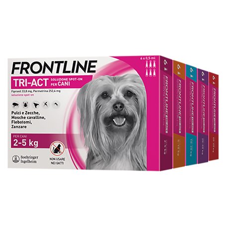 1PZ ANTIPARASSITARIO 'FRONTLINE TRI-ACT' cani 5/10 kg - 6 pipette ml 1