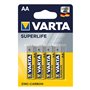 12PZ PILA STILO SUPERLIFE 'R6P' Pz 4 - 1,5 V - AA