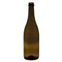 12PZ BOTTIGLIA IN VETRO TIPO 'CHAMPAGNE' 750 ml - colore antico