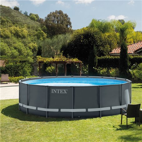 1PZ PISCINA CON TELAIO 'LINEA ULTRA FRAME XTR' cm 488 x 122 - lt.19156