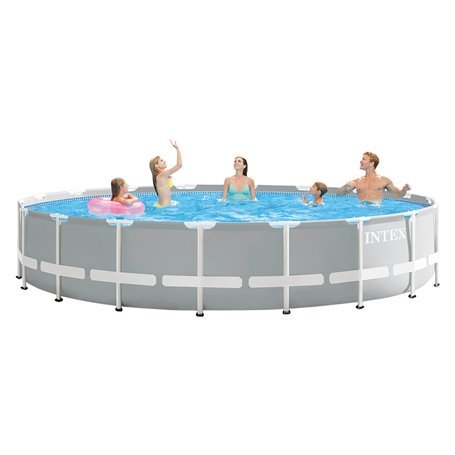 1PZ PISCINA CON TELAIO 'LINEA PRISM FRAME' cm 610 x 132 - capacitÃ  32695 lt