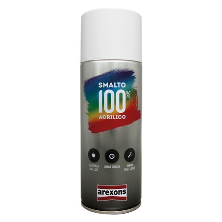 SMALTO SPRAY ACRILICO RITOCCO PER ELETTRODOMESTICI ml 400 - bianco elettro