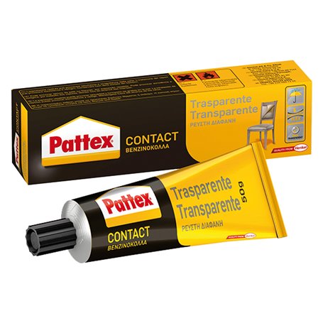 12PZ PATTEX ADESIVO TRASPARENTE gr. 125