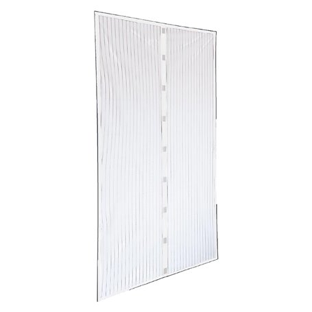 ZANZARIERA IN POLIESTERE CON MAGNETI PER PORTA cm 140 x 250 - col. bianco