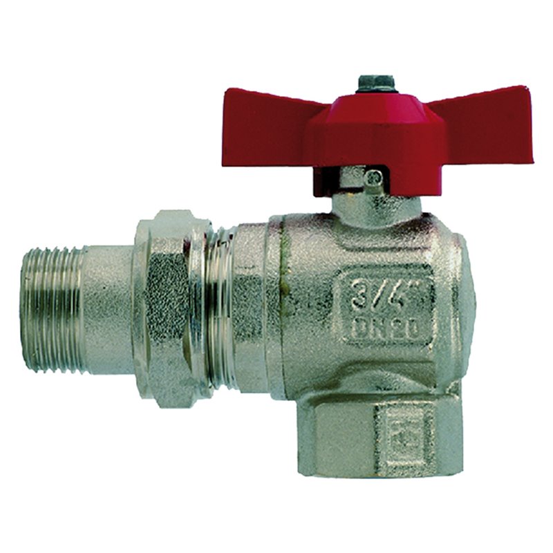 Valvola a sfera ff con leva 2 dn 50 pn 25