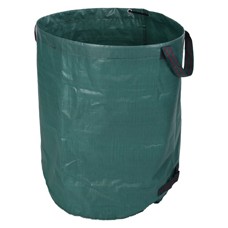 Sacco Raccoglifoglie Valex 90 Litri – Autoportante Con Anima In Acciaio, Maniglie E Ganci, Verde