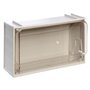 CASSETTIERA MODULARE COMPONIBILE 'CRYSTAL BOX' 3 cassetti - cm 60 x 15,5 x 17,5