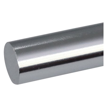 8PZ PROFILO PER FAI DA TE TIPO TONDO PIENO Ã˜ mm 8 - mt 1 argento brillante