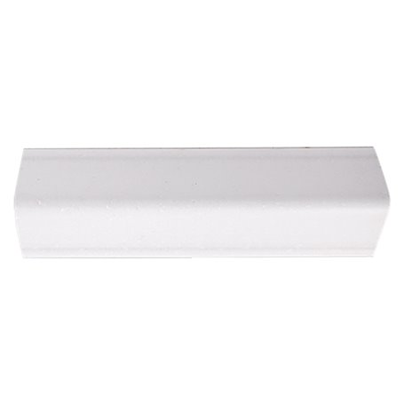 10PZ PARASPIGOLO ORNAMENTALE BAROCCO mm 30x30 h. cm 290 - bianco