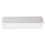 10PZ PARASPIGOLO ORNAMENTALE BAROCCO mm 30x30 h. cm 290 - bianco