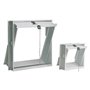 TELAIO PER MATTONE VETROCAMERA 1 posto 19 x 19 x 8