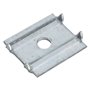 1PZ PIASTRINA FERMASCHIENALI mm 21x17 - pz.50