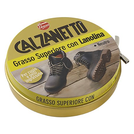 12PZ GRASSO PROTETTIVO IN PASTA PER SCARPE 'CALZANETTO' ml 100