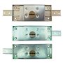 1COPPIA SERRATURE PER SERRANDA art.0733.0 -later.dx/sx (1 mand.)