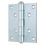 1PZ CERNIERA ACCIAIO ZINCATO ART.127 mm 76 x 66 - pz. 2